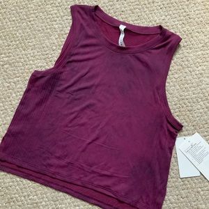 BNWT Lululemon Train to Be Tank sz small